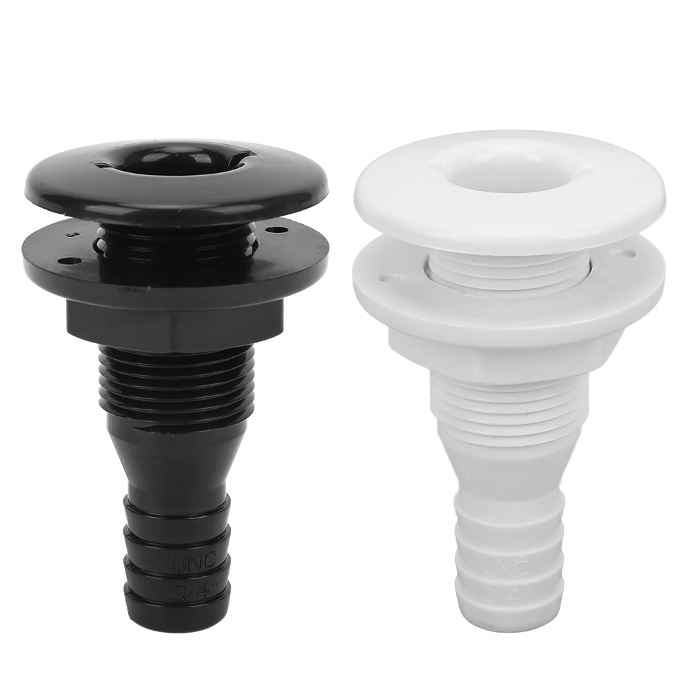 Boat Water Drain Scupper ABS 3/4in Black Through Hull Connector Hose Coupling Drain Outlet Replacement Hardware
Boat Water Drain Scupper ABS 3/4in Black Through Hull Connector Hose Coupling Drain Outlet Replacement Hardware