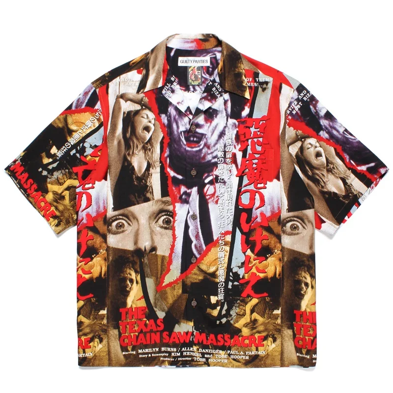 Trendy Brand Loose Vintage Best Quality WACKOMARIA 23SS Hawaiian Casual Men's And Women's Short Sleeve Shirt Tops
Trendy Brand Loose Vintage Best Quality WACKOMARIA 23SS Hawaiian Casual Men's And Women's Short Sleeve Shirt Tops