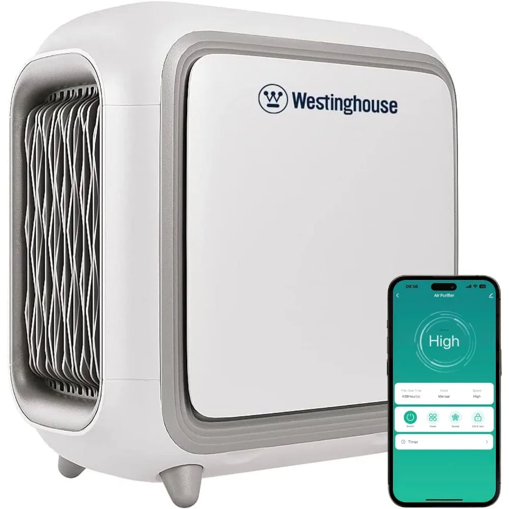 Smart Purifier | Medium Room 505 sf HEPA Filter Technology 4-Stage Medical-Grade Filtration
Smart Purifier | Medium Room 505 sf HEPA Filter Technology 4-Stage Medical-Grade Filtration