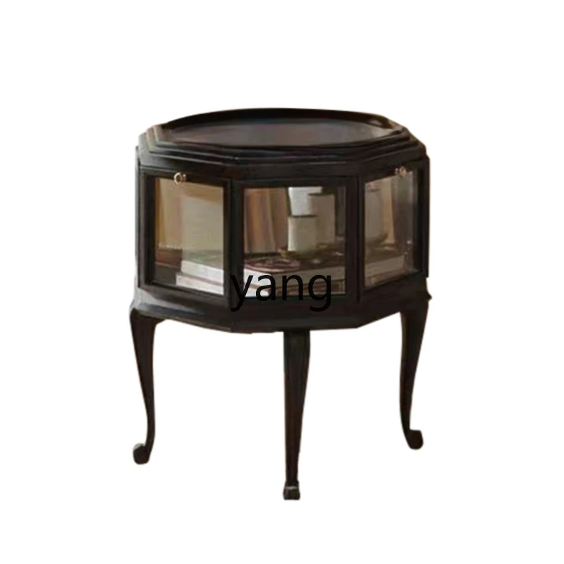 

Yhl Side Table Starry Sky Artistic Living Room Sofa Side Small Coffee Table Antique Style round Storage Corner Table