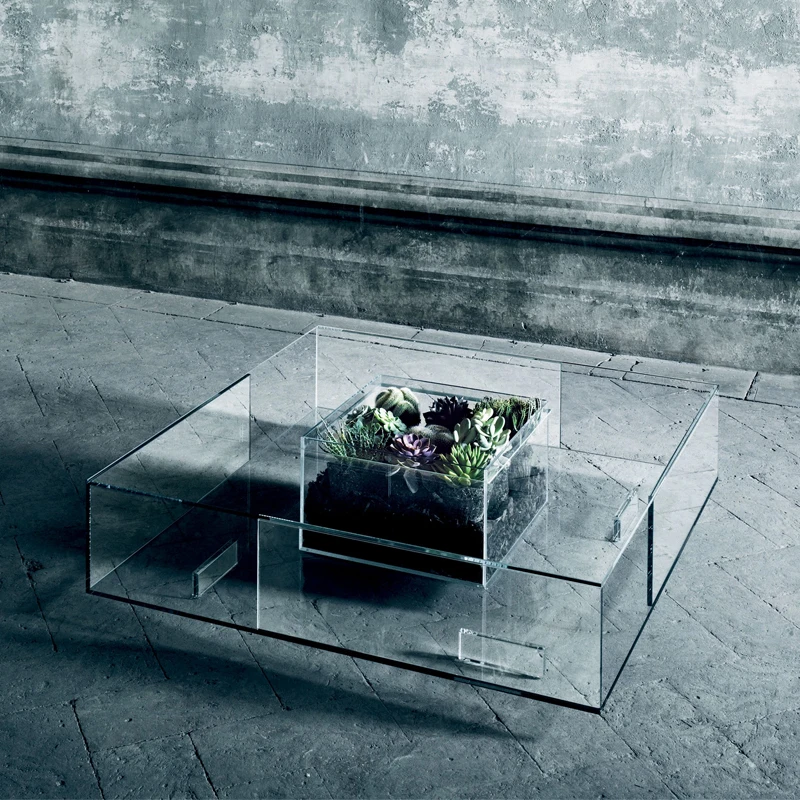 Modern Acrylic Transparent Side Table Glass Design Coffee Tables Decoration Living Room Mobili Per La Casa Entrance Furniture
Modern Acrylic Transparent Side Table Glass Design Coffee Tables Decoration Living Room Mobili Per La Casa Entrance Furniture