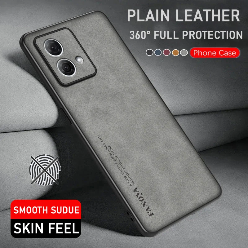 

Protective Phone Leather Case For Motorola Moto G84 Shockproof Case Skin Friendly Cover For Motorola G84 5G Mobile Phone Fundas