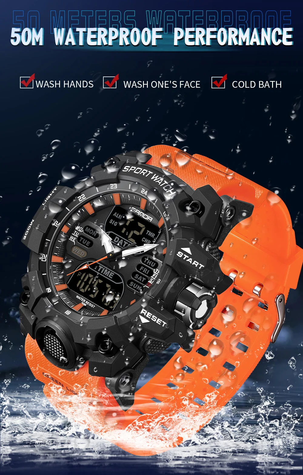 Men Watch Waterproof Men Watch Waterproof