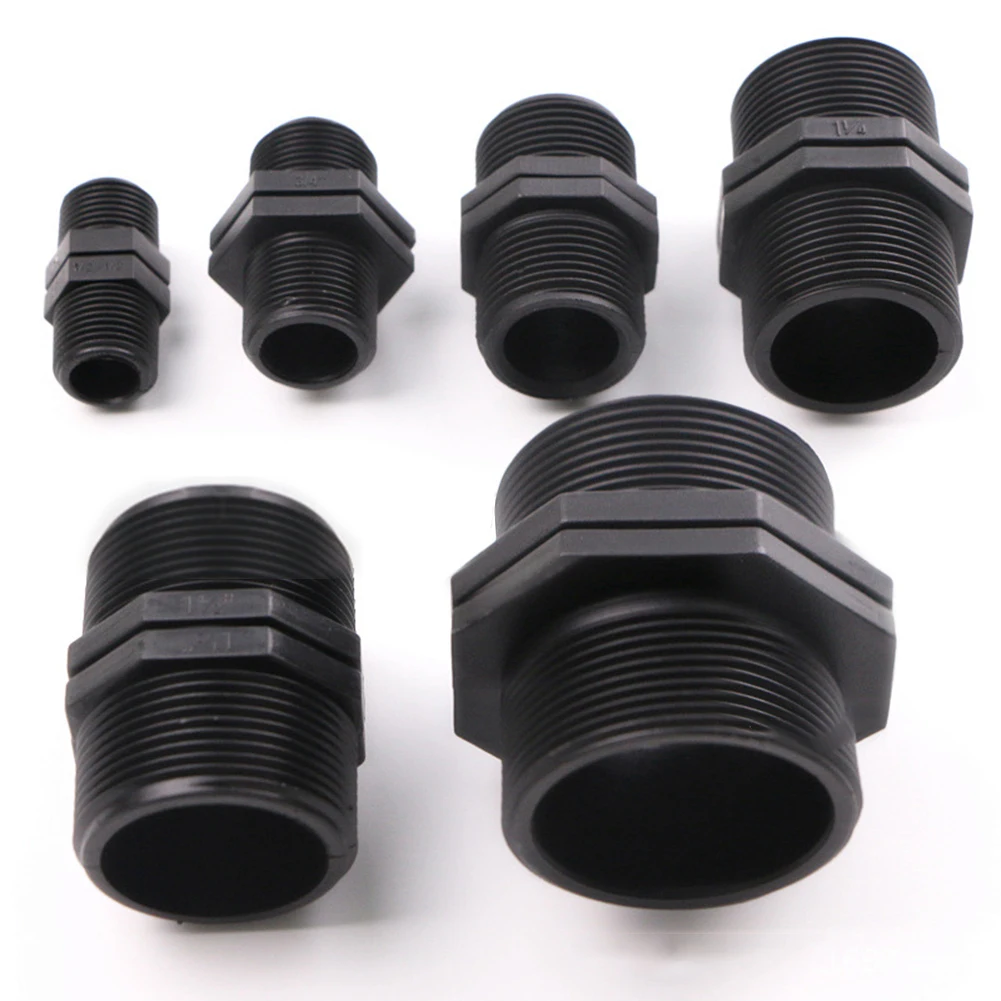 IBC PP Tank Bushing Threaded Fitting Flange Connection 2x External Threads Male Screw Mouth Ball Valve Pipe Joint Replacement
IBC PP Tank Bushing Threaded Fitting Flange Connection 2x External Threads Male Screw Mouth Ball Valve Pipe Joint Replacement