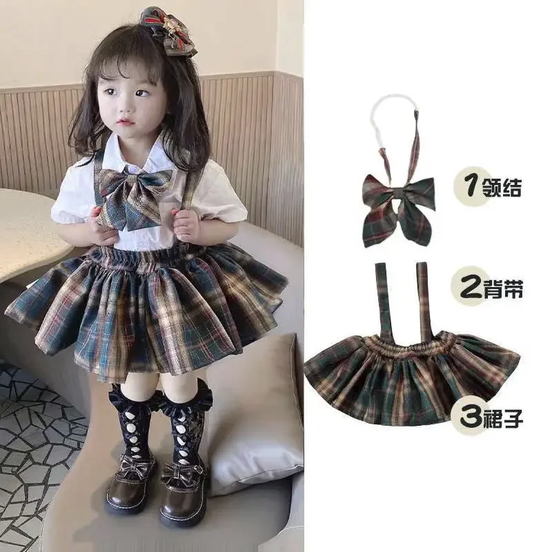 Girls' 2023 New Dress Summer Princess Dress Korean Edition Set Pengpeng Dress Women's Treasure College Style Two Piece Set
Girls' 2023 New Dress Summer Princess Dress Korean Edition Set Pengpeng Dress Women's Treasure College Style Two Piece Set