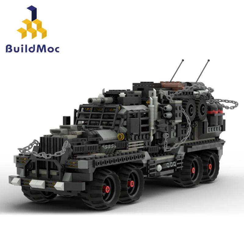 BuildMoc Waste Land The War Rig Building Blocks Set For Mad-Max Desert Doom Vehicle Car Bricks Toys For Children Birthday Gifts
BuildMoc Waste Land The War Rig Building Blocks Set For Mad-Max Desert Doom Vehicle Car Bricks Toys For Children Birthday Gifts