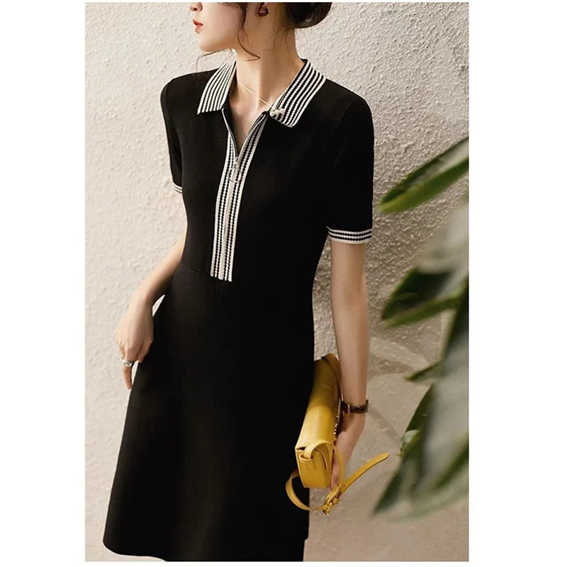 Fashion Loose Spliced Zipper Korean Casual Dresses Women's Clothing 2023 Summer New Oversized Short Sleeve Commute Midi Dress
Fashion Loose Spliced Zipper Korean Casual Dresses Women's Clothing 2023 Summer New Oversized Short Sleeve Commute Midi Dress