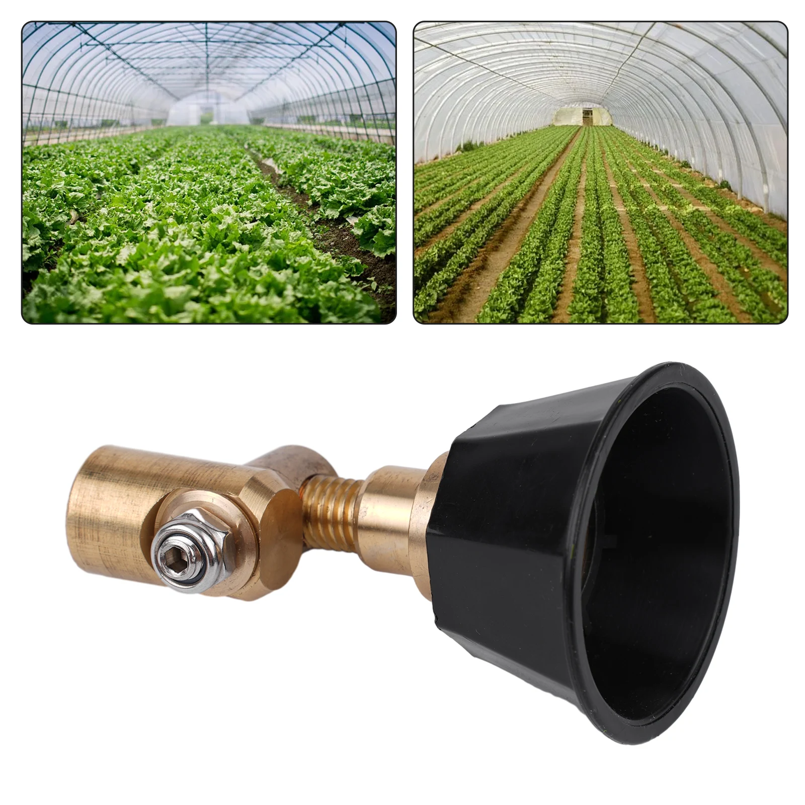 

Cyclone Nozzle Nozzle Anti-corrosion Atomization Agricultural Black Garden Multiple Modes Sprinkler Head Universal 14x1.5