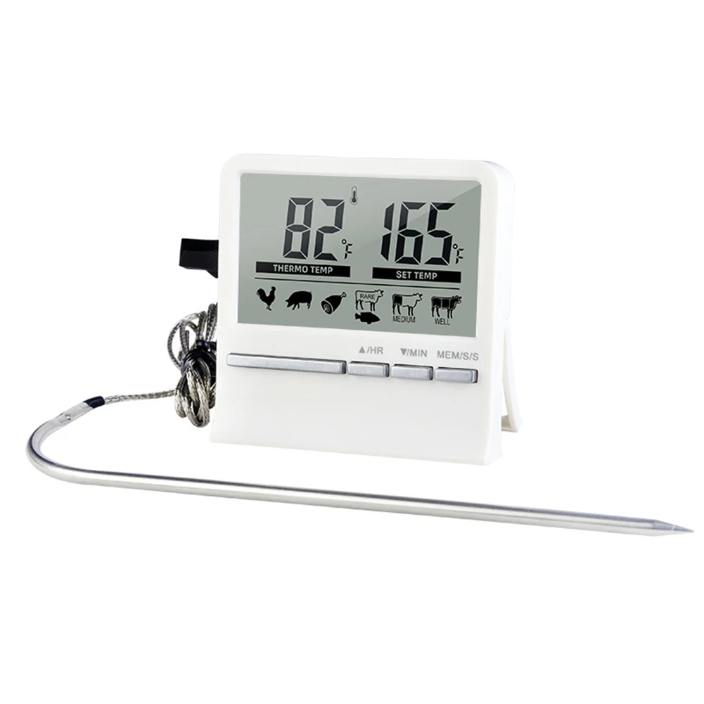 Cookware Bbq Barbecue Oven Thermometer BBQ Barbecue Kitchen Baking Probe Type Food Thermometer Camping Supplies Measuring Tools
Cookware Bbq Barbecue Oven Thermometer BBQ Barbecue Kitchen Baking Probe Type Food Thermometer Camping Supplies Measuring Tools