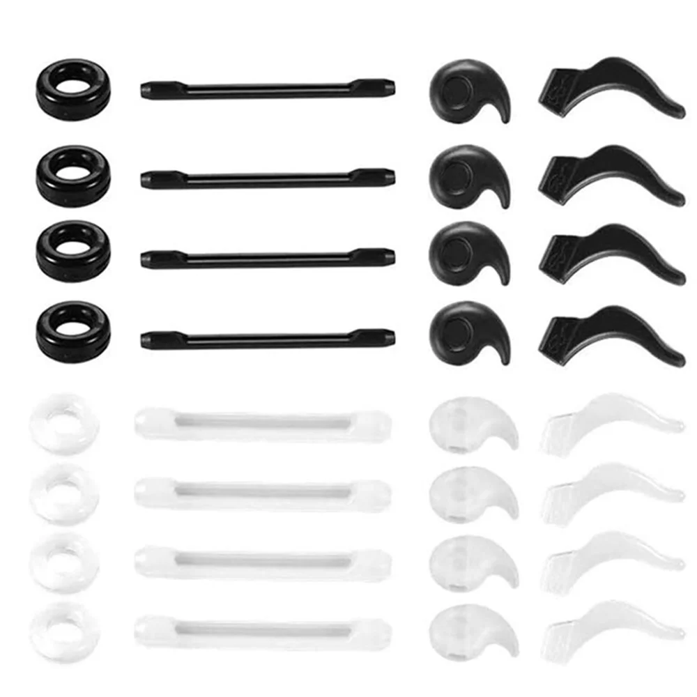 32Pcs Silicone Anti-slip Round Eyeglass Retainers Nose Pads Ear Hooks Glasses Eye Glasses Grip Temple Tip Holder Spectacle
32Pcs Silicone Anti-slip Round Eyeglass Retainers Nose Pads Ear Hooks Glasses Eye Glasses Grip Temple Tip Holder Spectacle