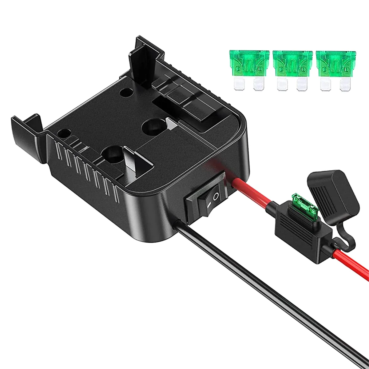 12AWG адаптер для силовых колес для Milwaukee 18V Team, разъем питания для литиевой батареи, DIY W/Switch
12AWG адаптер для силовых колес для Milwaukee 18V Team, разъем питания для литиевой батареи, DIY W/Switch