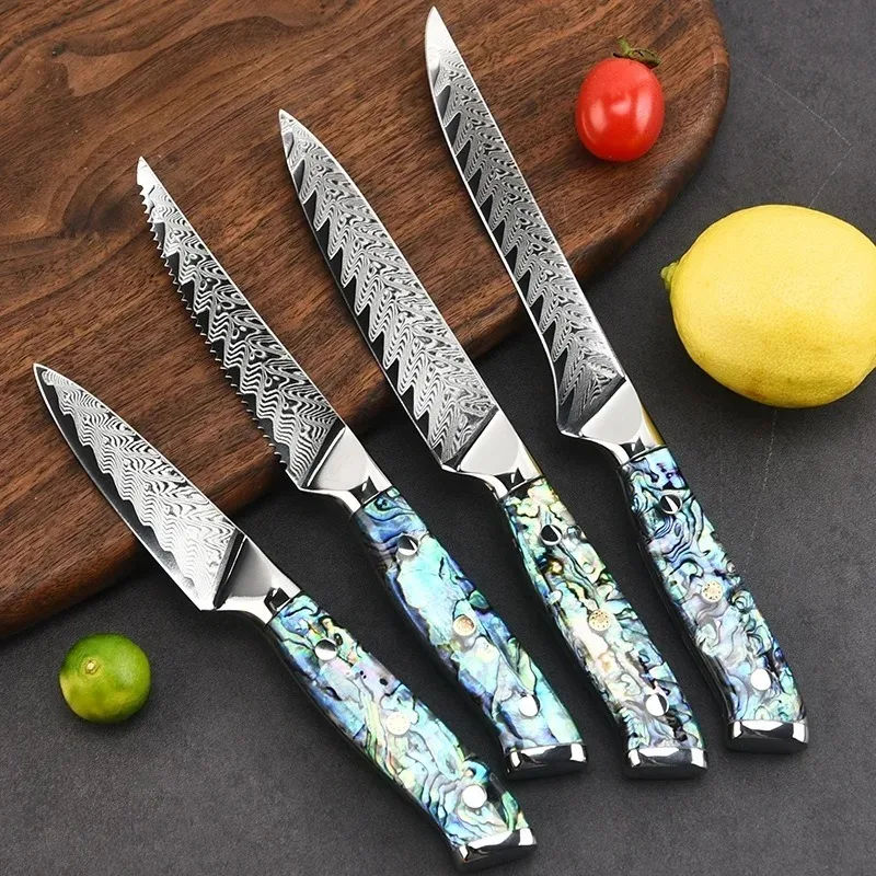 1-8pcs Damascus Steel Kitchen Knives High Hardness Chef's Knife Meat Cleaver Sharp Santoku Knife VG10 Butcher's Boning Knife
1-8pcs Damascus Steel Kitchen Knives High Hardness Chef's Knife Meat Cleaver Sharp Santoku Knife VG10 Butcher's Boning Knife