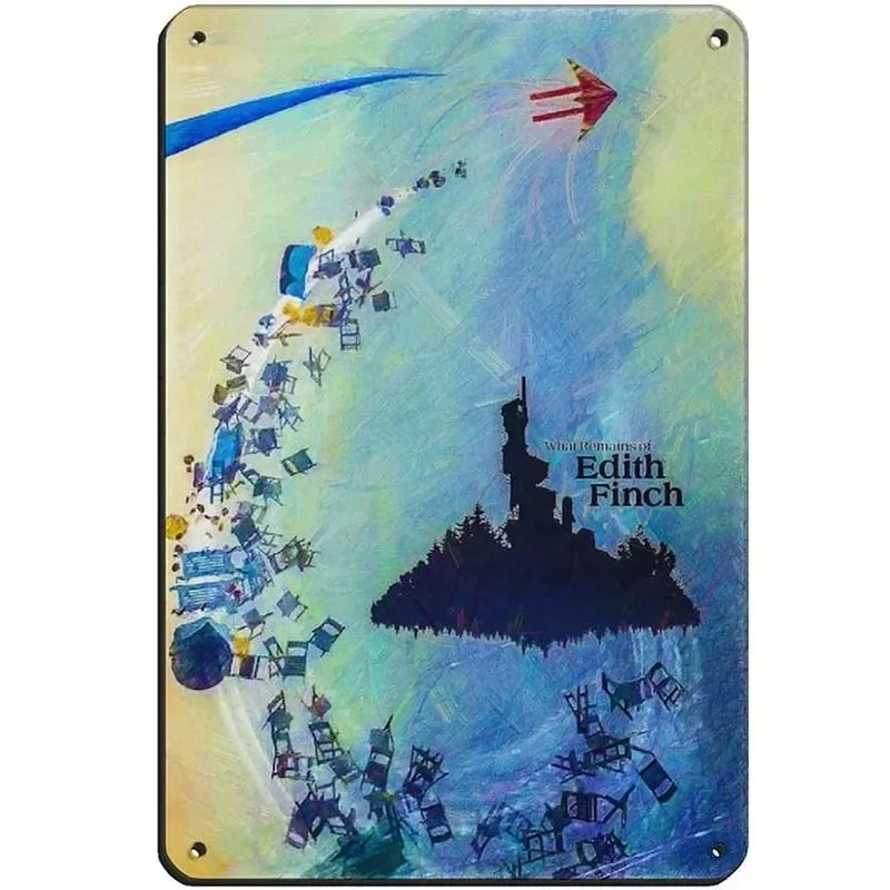 Video Game Poster What Remains of Edith Finch 2019 Retro Poster Metal Tin Sign Chic Art Retro Iron Painting Bar People Cave Cafe
Video Game Poster What Remains of Edith Finch 2019 Retro Poster Metal Tin Sign Chic Art Retro Iron Painting Bar People Cave Cafe