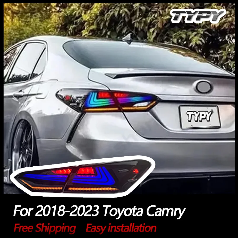 TYPY Car RGB Tail Lights For Toyota Camry 2018-2023 RGB Car Tail Lamps Daytime Running Lights Dynamic Turn Signals
TYPY Car RGB Tail Lights For Toyota Camry 2018-2023 RGB Car Tail Lamps Daytime Running Lights Dynamic Turn Signals