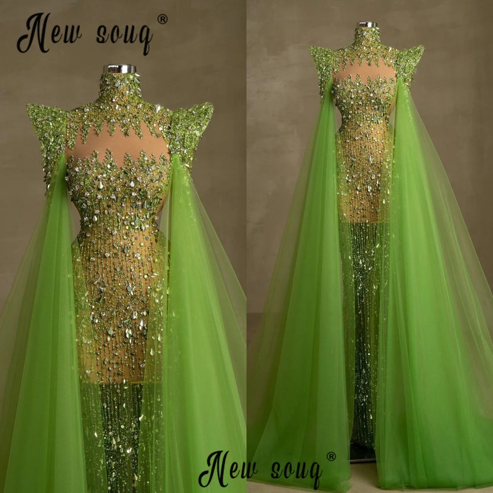 Женское прозрачное вечернее платье с длинными рукавами, блестящее платье с бисером 
Женское прозрачное вечернее платье с длинными рукавами, блестящее платье с бисером