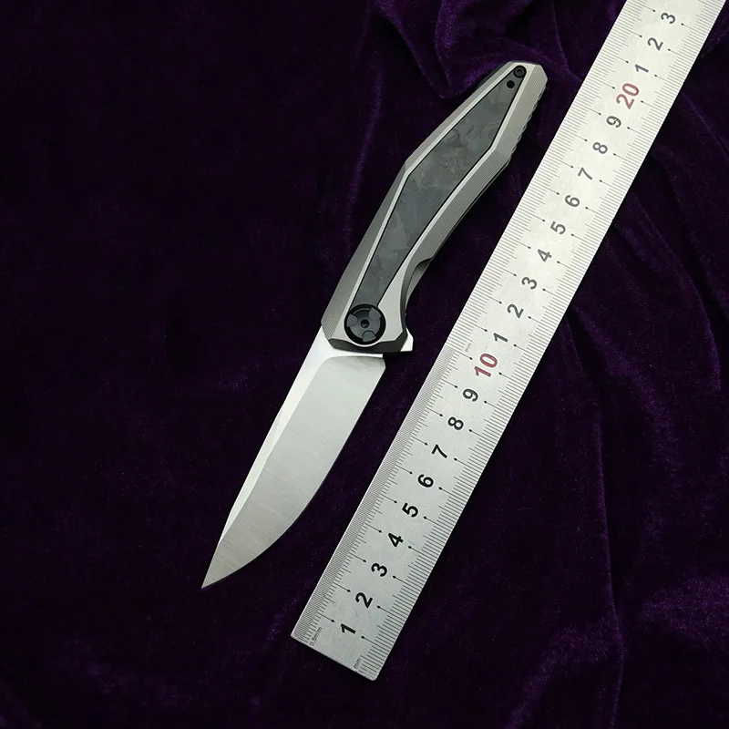 NEW 0470 Ceramic Bearing Marbled Carbon Fiber Titanium Mark 20CV Blade Flipper Outdoor Camping Hunt Tool Folding Knife
NEW 0470 Ceramic Bearing Marbled Carbon Fiber Titanium Mark 20CV Blade Flipper Outdoor Camping Hunt Tool Folding Knife