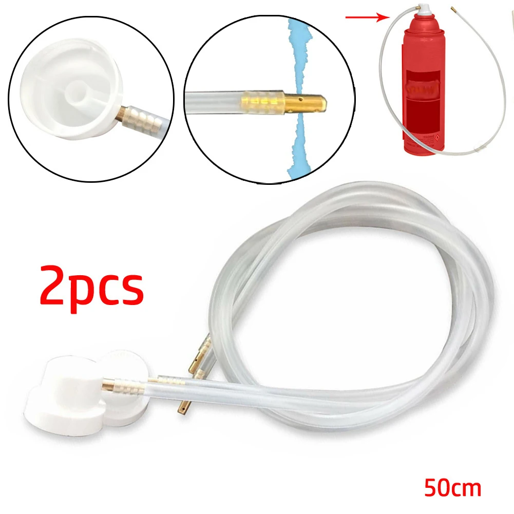 2pcs Fluid Film Nozzle Extension Hose For Aerosol Cans Spray 50cm Car Engine And Engine Hood Washing Cleaning Tool Sets
2pcs Fluid Film Nozzle Extension Hose For Aerosol Cans Spray 50cm Car Engine And Engine Hood Washing Cleaning Tool Sets