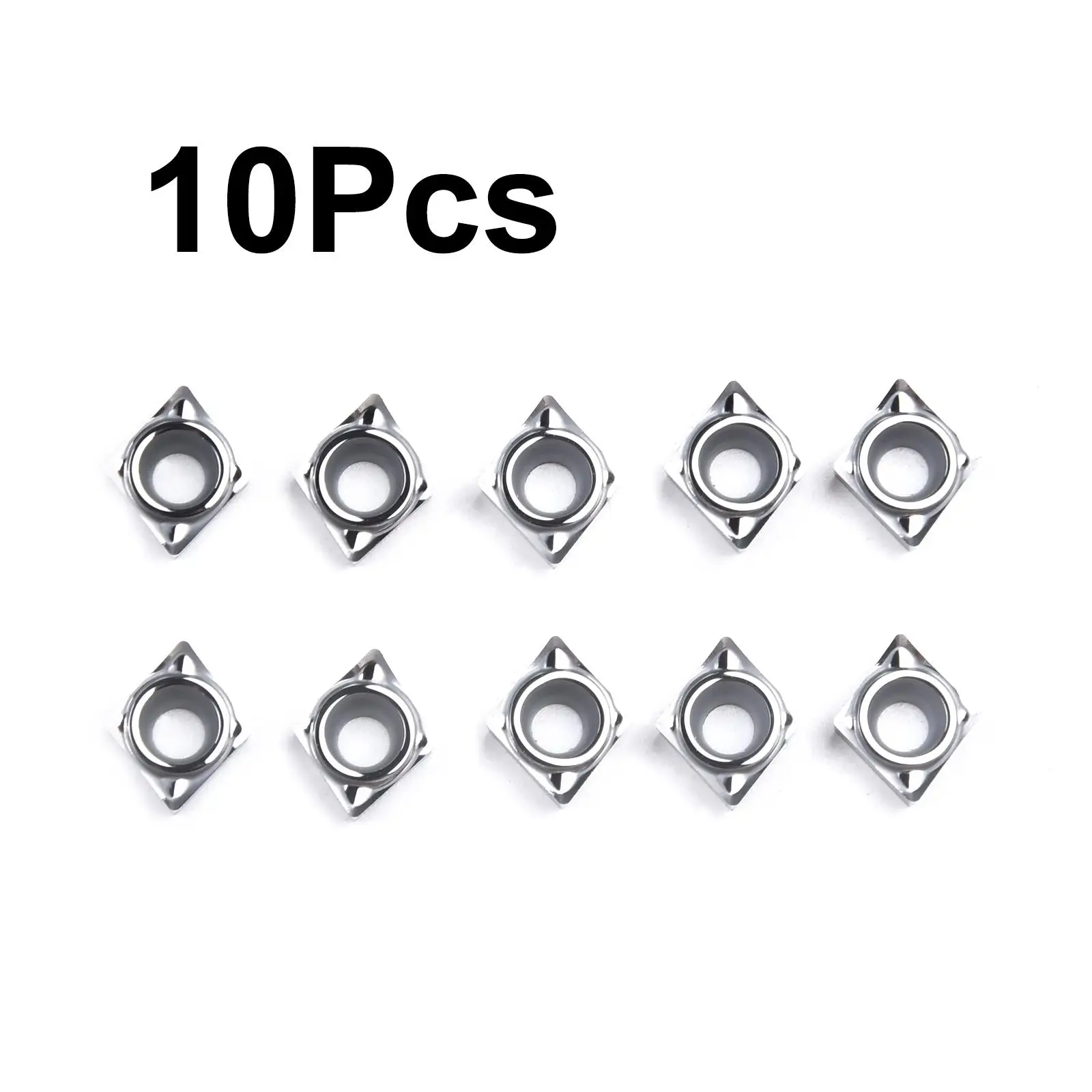 Time saving Carbide Inserts for Aluminum Turning Pack of 10 CCMT060202 CCGT060202AK H01 Inserts for Quick Blade Changes
Time saving Carbide Inserts for Aluminum Turning Pack of 10 CCMT060202 CCGT060202AK H01 Inserts for Quick Blade Changes