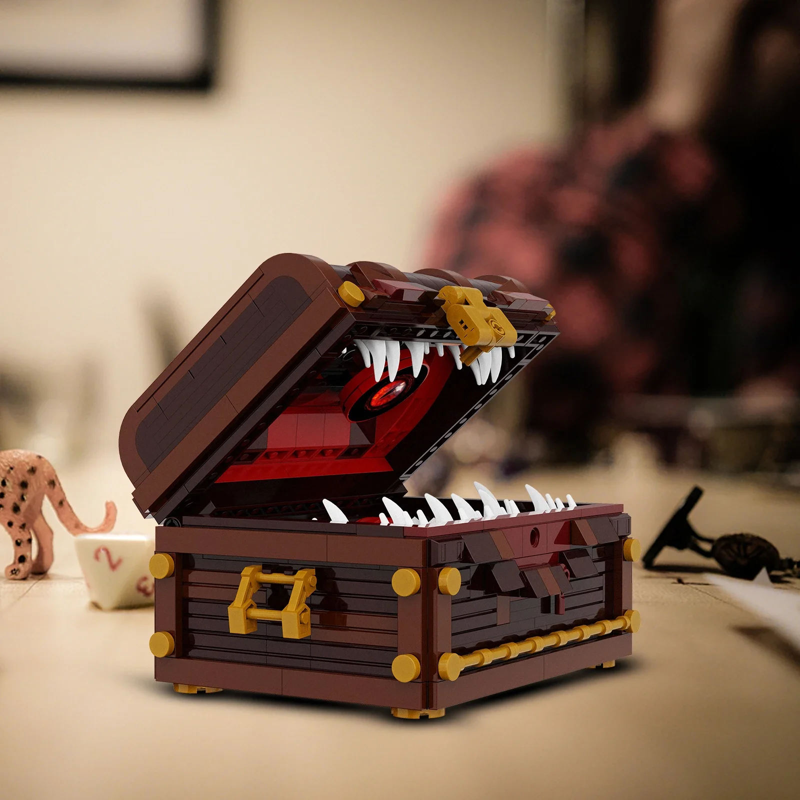 Treasure Mimic Chest Monster Model Game Character with Box and Paper Manual Bricks Toy for Children Gifts
Treasure Mimic Chest Monster Model Game Character with Box and Paper Manual Bricks Toy for Children Gifts