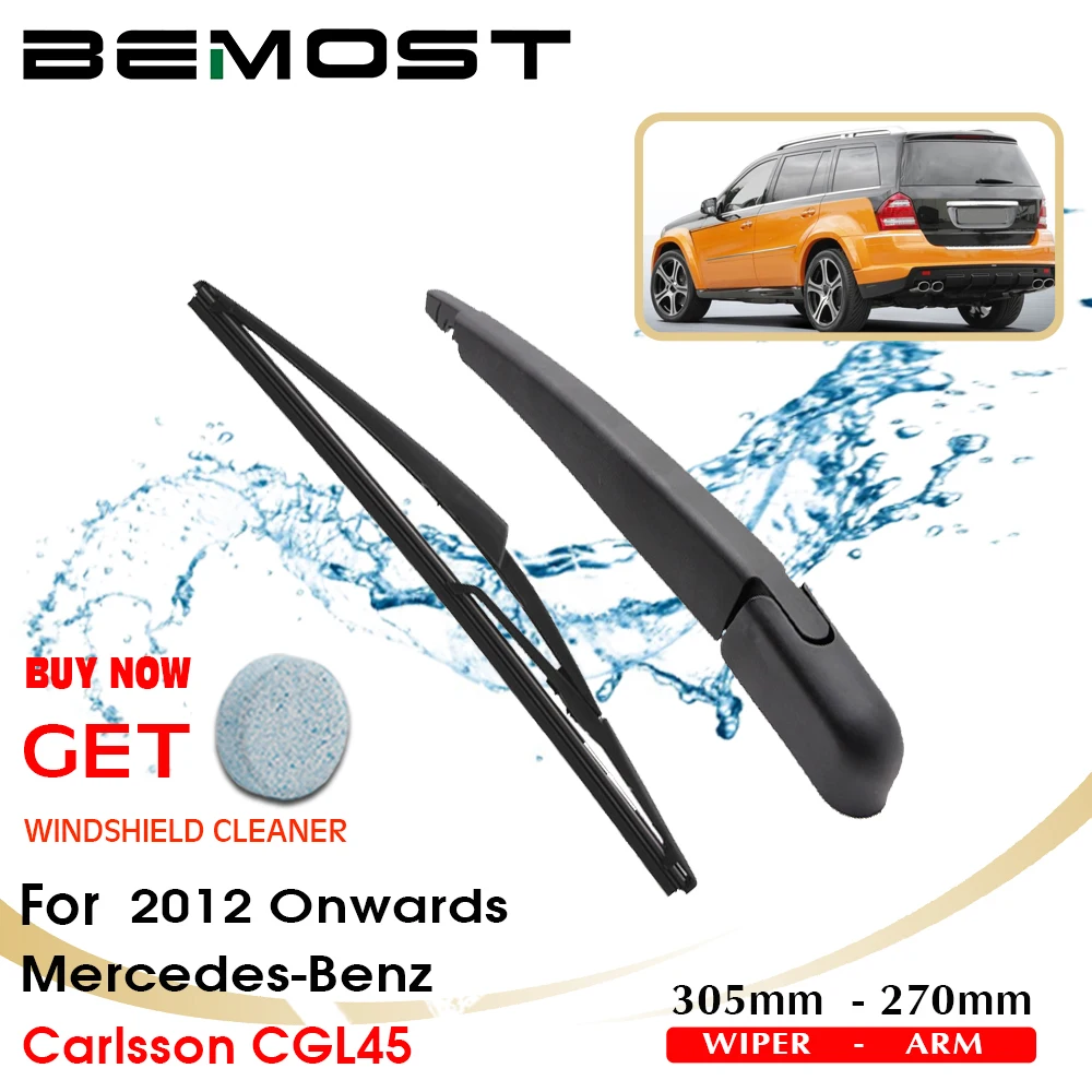 BEMOST Car Rear Windshield Wiper Arm Blade Brushes For Mercedes-Benz Carlsson CGL45 305 mm Windscreen Auto Styling 2012 Onwards
BEMOST Car Rear Windshield Wiper Arm Blade Brushes For Mercedes-Benz Carlsson CGL45 305 mm Windscreen Auto Styling 2012 Onwards