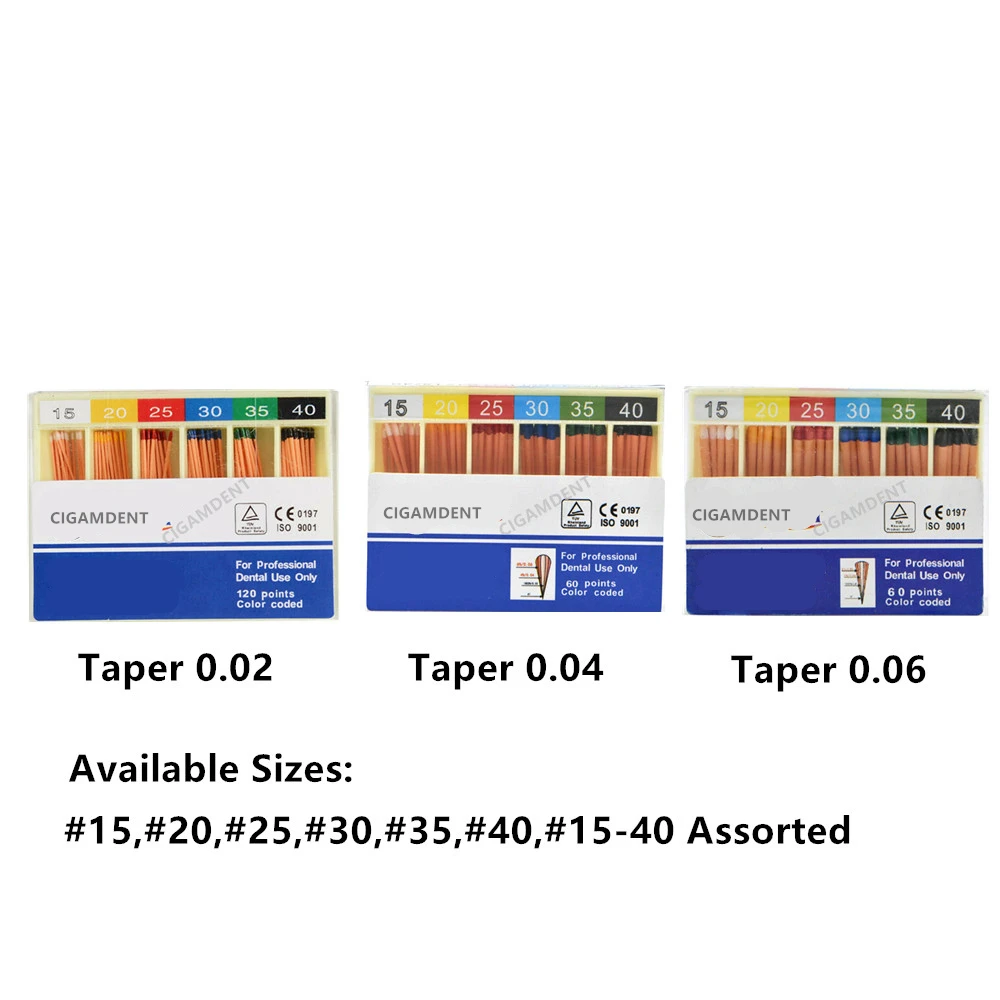 10Box Dental Absorbent Paper Tips Gutta Percha Endodontic Files Material Taper 02 04 06 #15 #20 #25 #30 #35 #40 #15-40 Mixed
10Box Dental Absorbent Paper Tips Gutta Percha Endodontic Files Material Taper 02 04 06 #15 #20 #25 #30 #35 #40 #15-40 Mixed