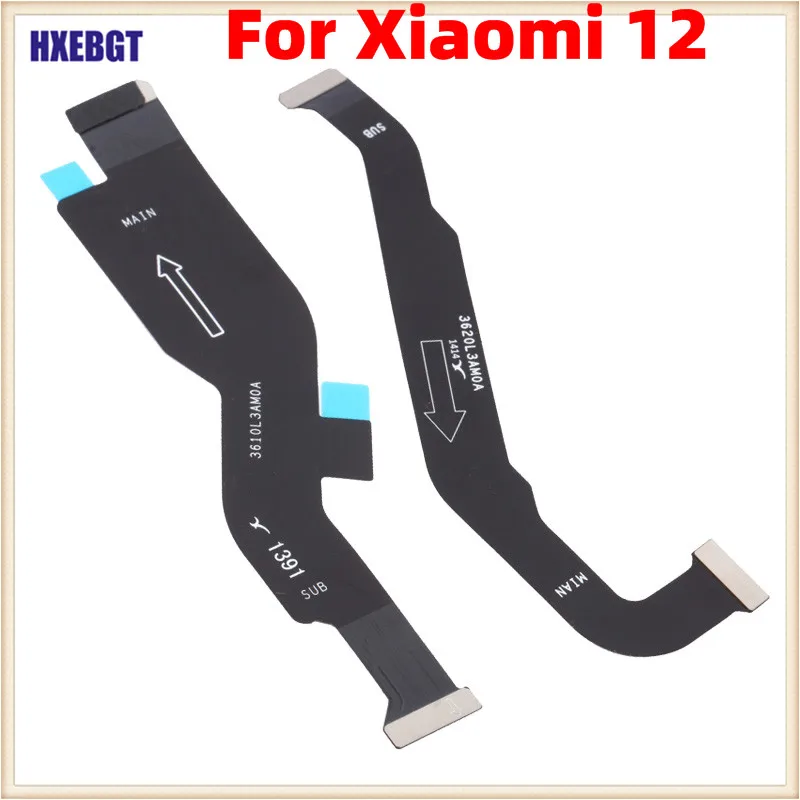 Original New Motherboard Connect Charging Board Flex Cable + LCD Display Flex Cable For Xiaomi 12 Mi12 Smartphone Parts 
Original New Motherboard Connect Charging Board Flex Cable + LCD Display Flex Cable For Xiaomi 12 Mi12 Smartphone Parts