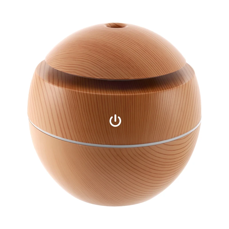 

USB Aroma Humidifier Essential Oil Diffuser Ultrasonic Cool Mist Humidifier Air Purifier 7 Color Change LED Night Light For Offi