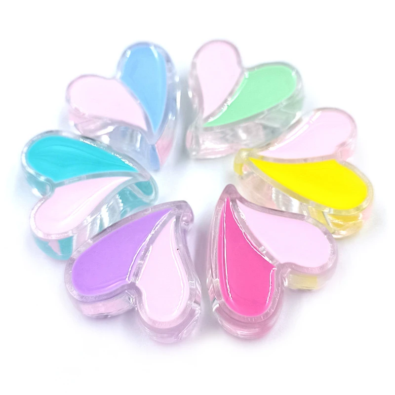 10 шт., прозрачные бусины для браслета, 24 мм
10 шт., прозрачные бусины для браслета, 24 мм