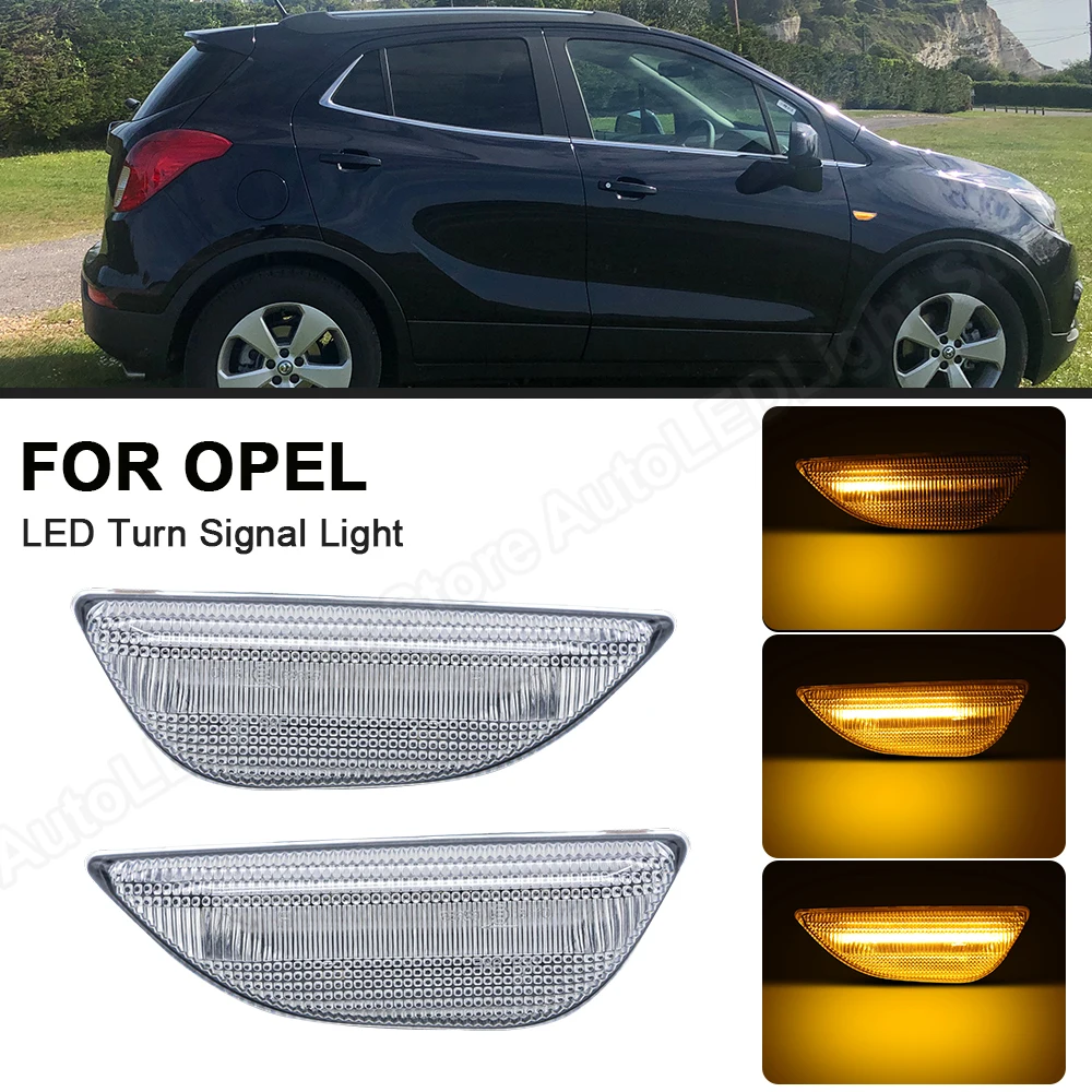 Dynamic LED Indicator Lamps For Opel Mokka X No Error 2PCS Side Marker Lights Sequential Turn Signal Lamp For Chevrolet Trax
Dynamic LED Indicator Lamps For Opel Mokka X No Error 2PCS Side Marker Lights Sequential Turn Signal Lamp For Chevrolet Trax
