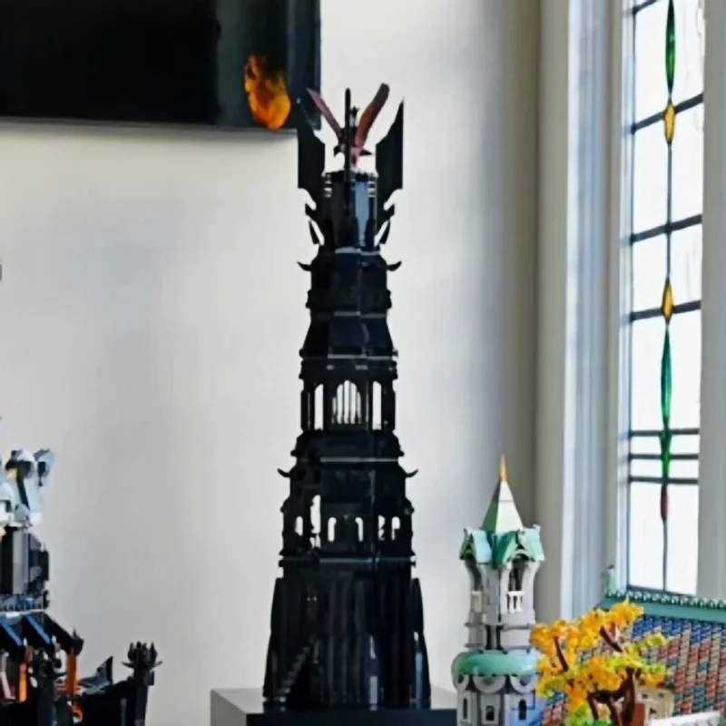 Building Blocks Movie MOC UCS Pinnacle Of Orthanc Tower Kids Toy Building Blocks Movie MOC UCS Pinnacle Of Orthanc Tower Kids Toy