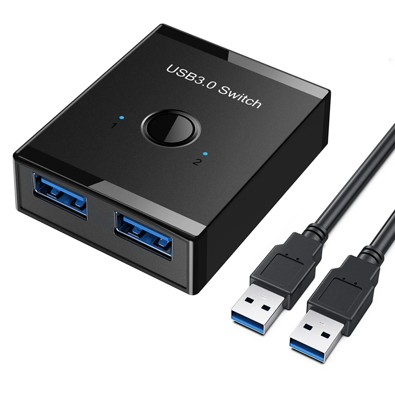 USB-переключатель KVM usb-хаб 3,0, переключатель KVM для ПК, клавиатуры, мыши, принтера, 1 шт., совместное использование 2 устройств, USB-переключатель
USB-переключатель KVM usb-хаб 3,0, переключатель KVM для ПК, клавиатуры, мыши, принтера, 1 шт., совместное использование 2 устройств, USB-переключатель