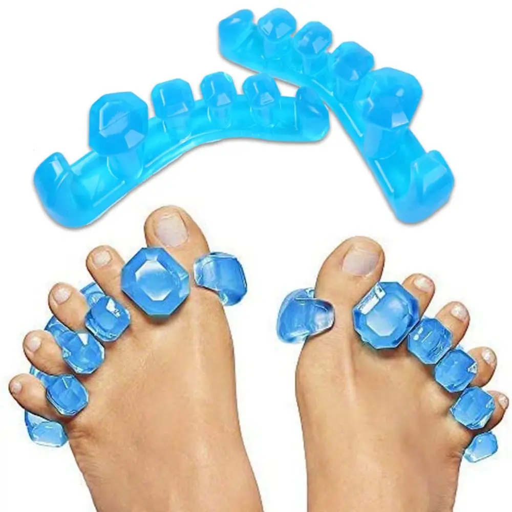 2pcs (1pair) Soft Toe Separator Silicone Professional Straighteners Tools Fingertips Valgus Corrector Washable Pedicure Supplies
2pcs (1pair) Soft Toe Separator Silicone Professional Straighteners Tools Fingertips Valgus Corrector Washable Pedicure Supplies