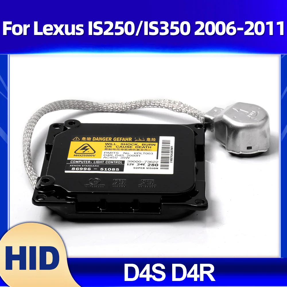 Xenon Headlight Ballast Driver Module OEM 86996-51085 Xenon Lights Ballast For Lexus IS250/IS350 2006 2007 2008 2009 2010 2011
Xenon Headlight Ballast Driver Module OEM 86996-51085 Xenon Lights Ballast For Lexus IS250/IS350 2006 2007 2008 2009 2010 2011