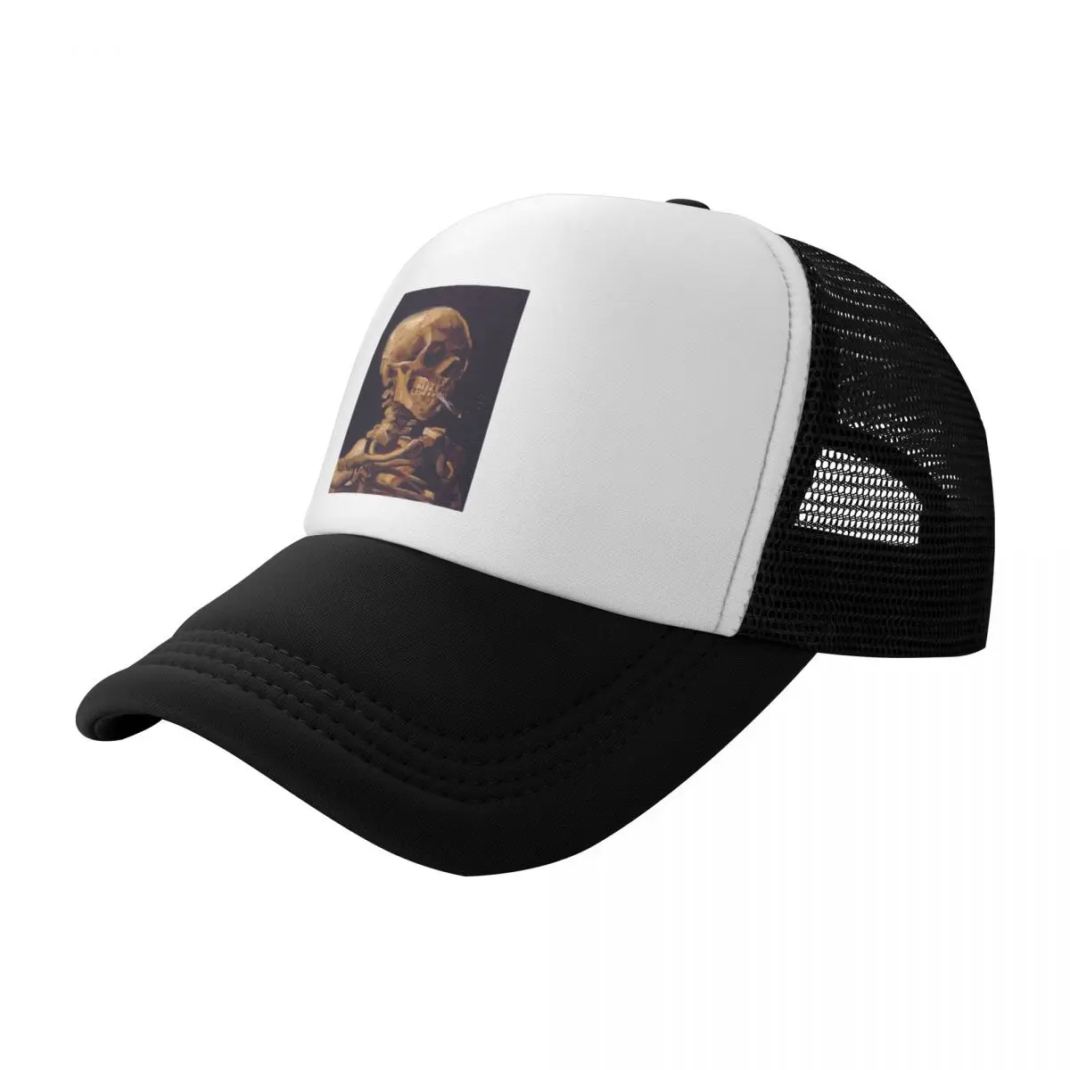 Vincent Van Gogh's 'Skull With A Burning Cigarette' Trucker Hats Unisex Baseball Cap
Vincent Van Gogh's 'Skull With A Burning Cigarette' Trucker Hats Unisex Baseball Cap