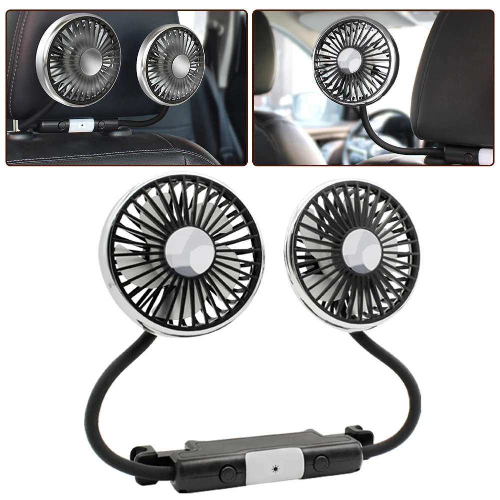360° Car Fan Magnetic Fan Adjustable Universal Car Rear Auto Cooling Fan Double-ended Car Clip Fan Anti-corrosion, Wear-resistan
360° Car Fan Magnetic Fan Adjustable Universal Car Rear Auto Cooling Fan Double-ended Car Clip Fan Anti-corrosion, Wear-resistan