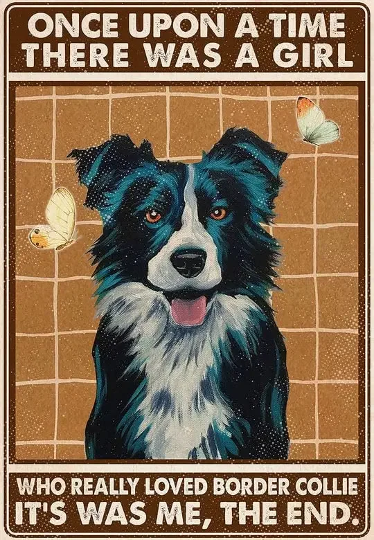 Металлический декоративный знак, который действительно понравился Border Collie, забавный металлический Фотофон для дома, кухни, фермы, сада, Настенный декор 8x12
Металлический декоративный знак, который действительно понравился Border Collie, забавный металлический Фотофон для дома, кухни, фермы, сада, Настенный декор 8x12