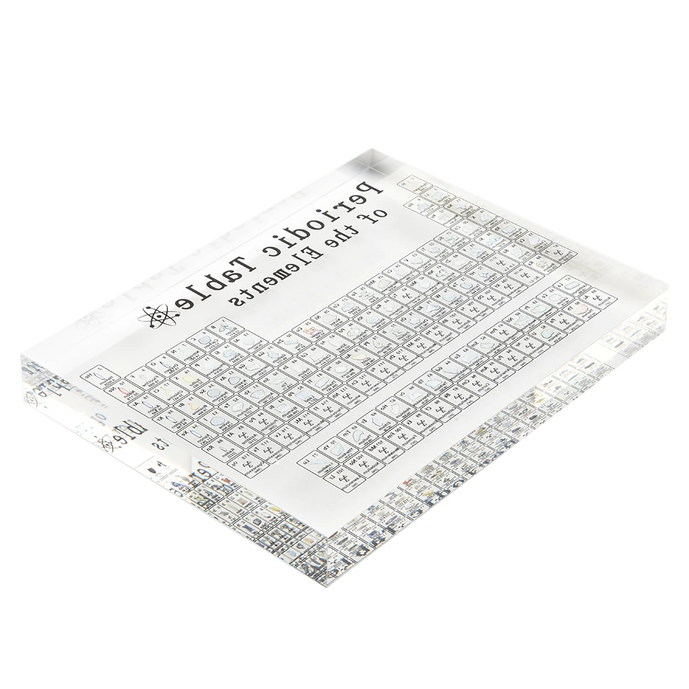 Acrylic Board With Elements Letter Decoration Periodic Table Kids Teaching School Display Chemical Element Home Decor 1pc
Acrylic Board With Elements Letter Decoration Periodic Table Kids Teaching School Display Chemical Element Home Decor 1pc