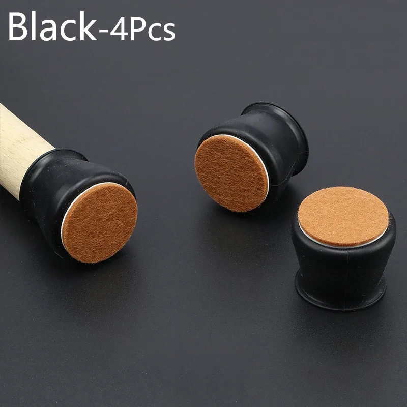 Silicon Furniture Leg Protection Cover with Felt Pads, Table Feet Caps, Anti-slip Chair Leg Floor Protection Mat, Home Decor, 4P
Silicon Furniture Leg Protection Cover with Felt Pads, Table Feet Caps, Anti-slip Chair Leg Floor Protection Mat, Home Decor, 4P