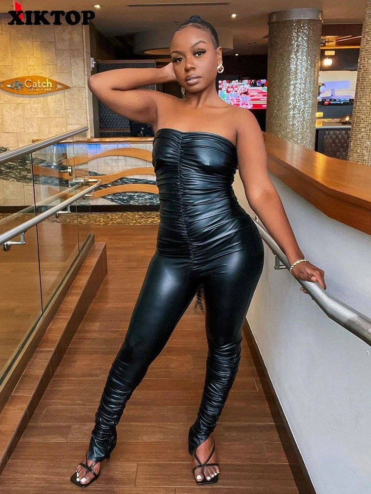 XIKTOP Folds Jumpsuit Women 2023 Summer Sexy Off Shouder Overalls Y2K Slit Romper Gothic Night Club Long Jumpsuit Hipster Street
XIKTOP Folds Jumpsuit Women 2023 Summer Sexy Off Shouder Overalls Y2K Slit Romper Gothic Night Club Long Jumpsuit Hipster Street