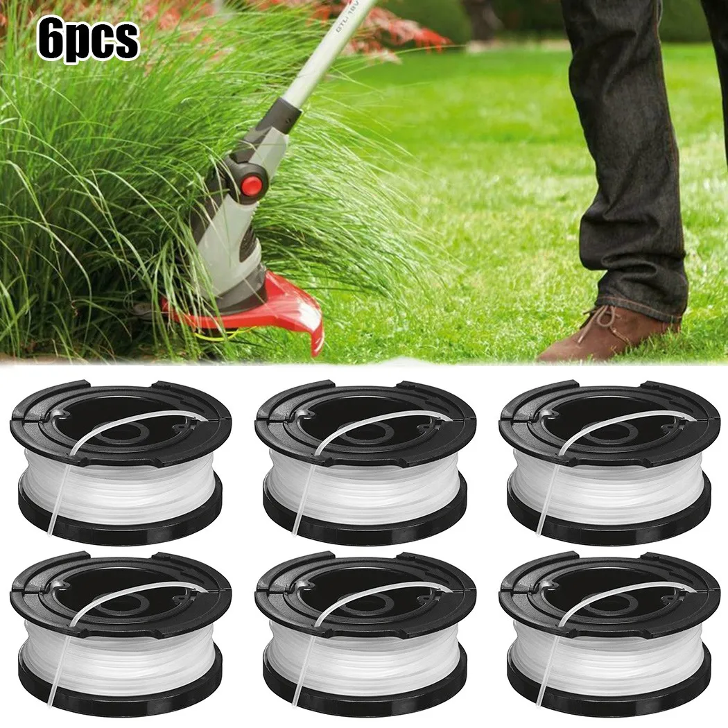 6pcs For Black&Decker A6481 Strimmer Trimmer Spool Line ST4525, ST6600, ST7000, ST7200, ST7200-CA, ST7500, ST7700, ST7701, STC18
6pcs For Black&Decker A6481 Strimmer Trimmer Spool Line ST4525, ST6600, ST7000, ST7200, ST7200-CA, ST7500, ST7700, ST7701, STC18