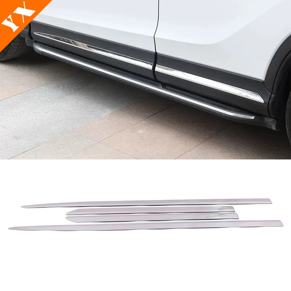 Stainless Trim Car Side Door Trim Car Body Sticker Cover Decor Protector For Mitsubishi Eclipse Cross Accessories 2018-2022 4pcs
Stainless Trim Car Side Door Trim Car Body Sticker Cover Decor Protector For Mitsubishi Eclipse Cross Accessories 2018-2022 4pcs