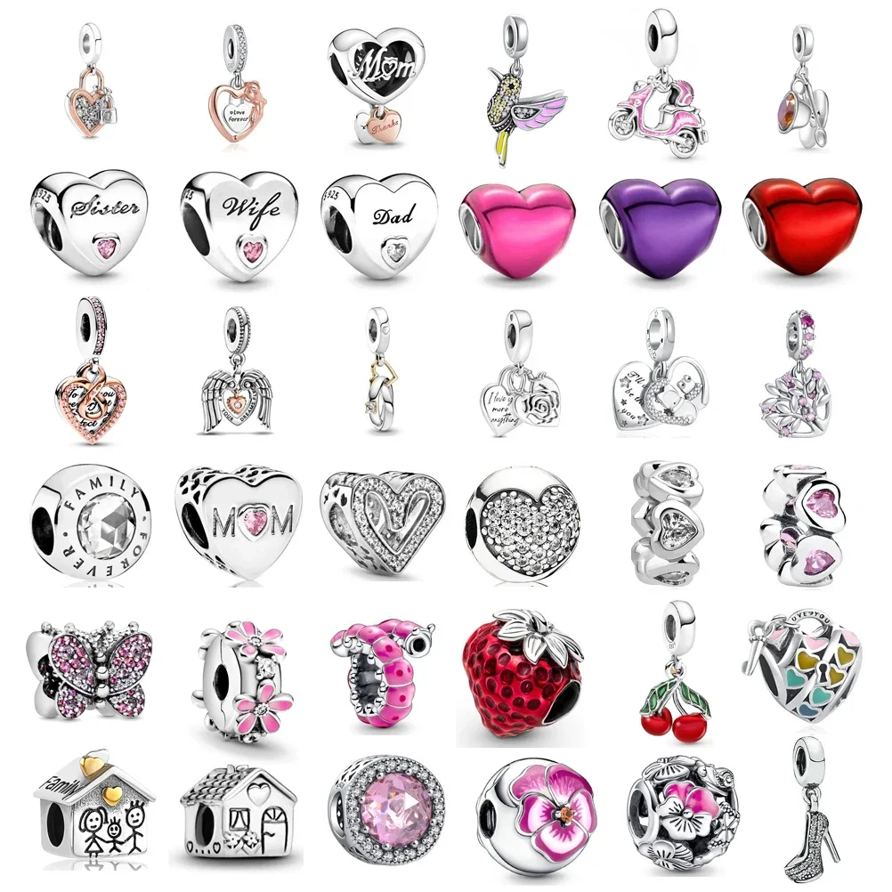 Silver 925 Plated Forever Family Motorcycle Cherry Daisy Pendant Charm Bead Fit Original Bracelet Women DIY Jewelry
Silver 925 Plated Forever Family Motorcycle Cherry Daisy Pendant Charm Bead Fit Original Bracelet Women DIY Jewelry