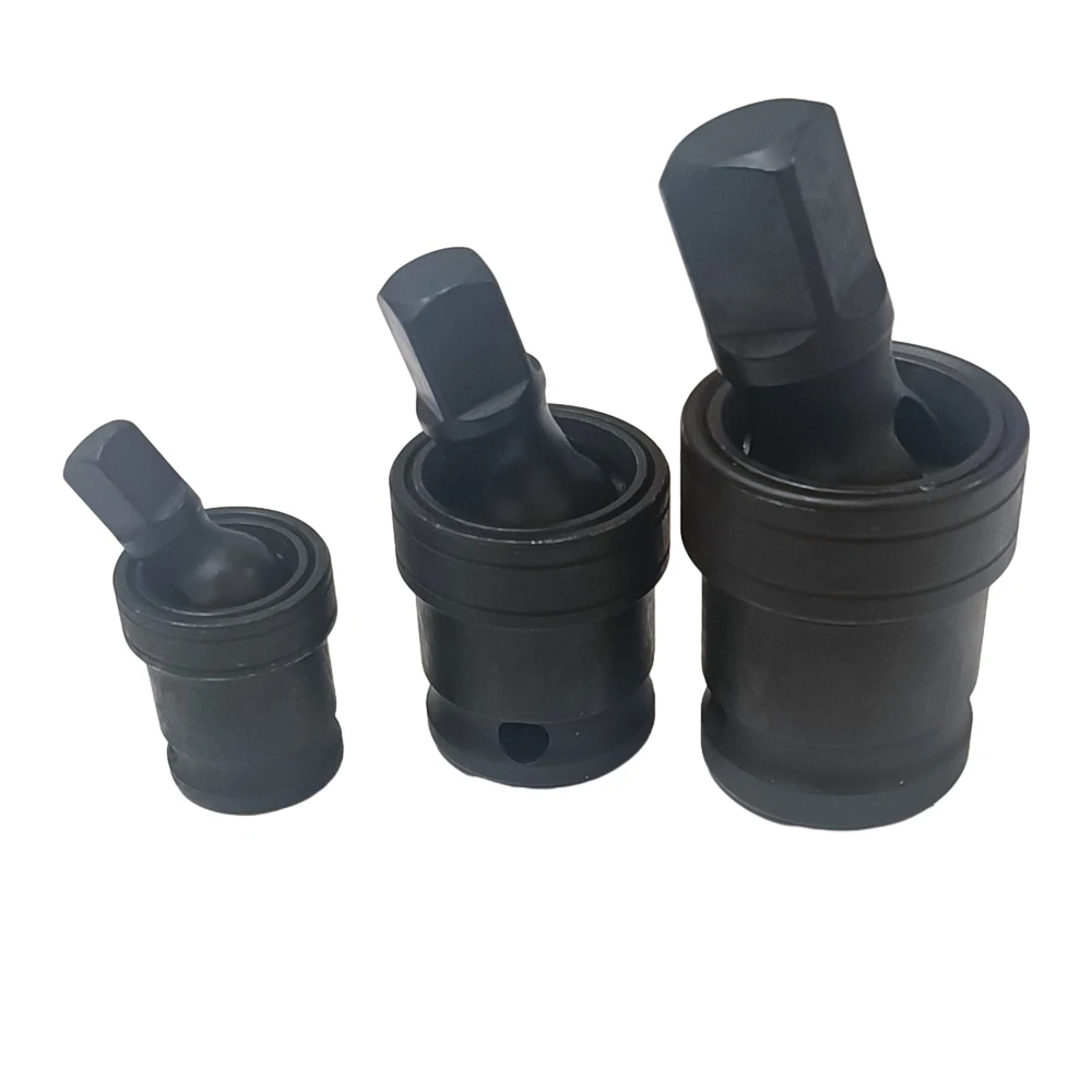 3Pcs Impact Universal Swivel Joint Socket Set Cr-Mo Steel with Included 1/4, 3/8, and 1/2 Inch Drive
3Pcs Impact Universal Swivel Joint Socket Set Cr-Mo Steel with Included 1/4, 3/8, and 1/2 Inch Drive