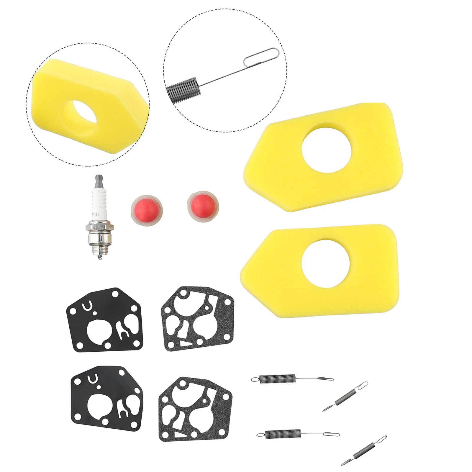 Lawn Mower Replacement Accessories 2 Sets Suitable For Classic Sprint Engine Lawn Mower Parts For Garden Trimmer Repair
Lawn Mower Replacement Accessories 2 Sets Suitable For Classic Sprint Engine Lawn Mower Parts For Garden Trimmer Repair