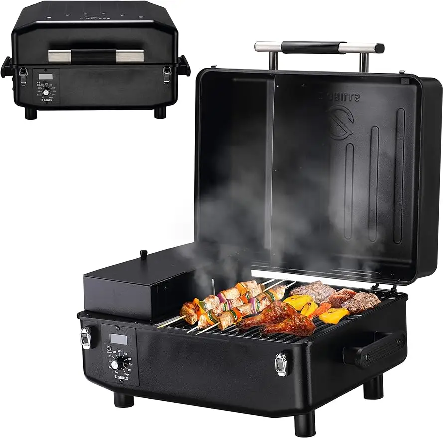 Портативная пеллетная коптильня Z GRILLS, маленький мини-гриль для барбекю, кемпинга, Tailgating, RV, CRUISER 200APro
Портативная пеллетная коптильня Z GRILLS, маленький мини-гриль для барбекю, кемпинга, Tailgating, RV, CRUISER 200APro