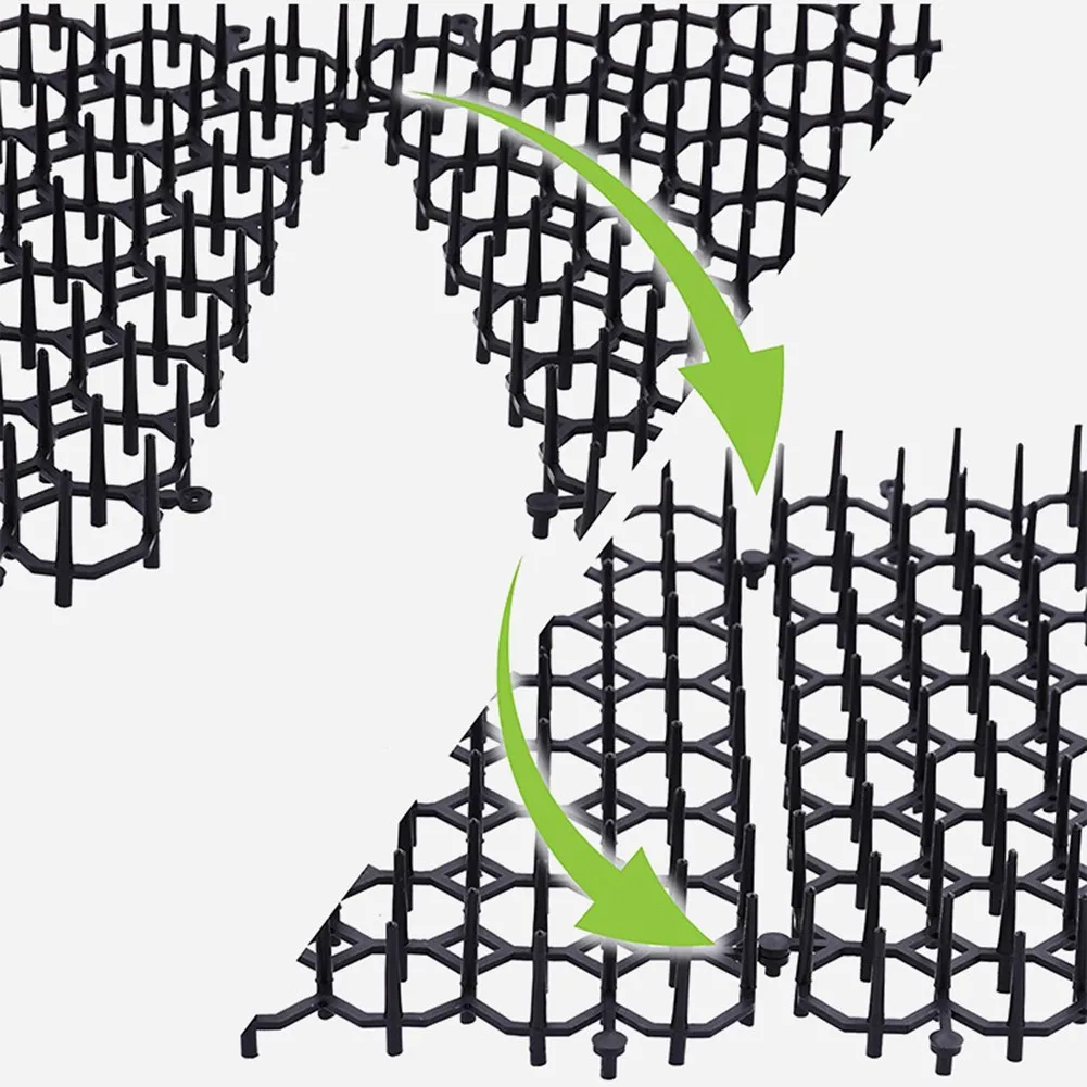 Waste Mat Cat Scat Mat Anti-cat Deterrent Garden 12pcs Cat Pest New Pricking Spike Spike Animal Bins Cat Pest New
Waste Mat Cat Scat Mat Anti-cat Deterrent Garden 12pcs Cat Pest New Pricking Spike Spike Animal Bins Cat Pest New