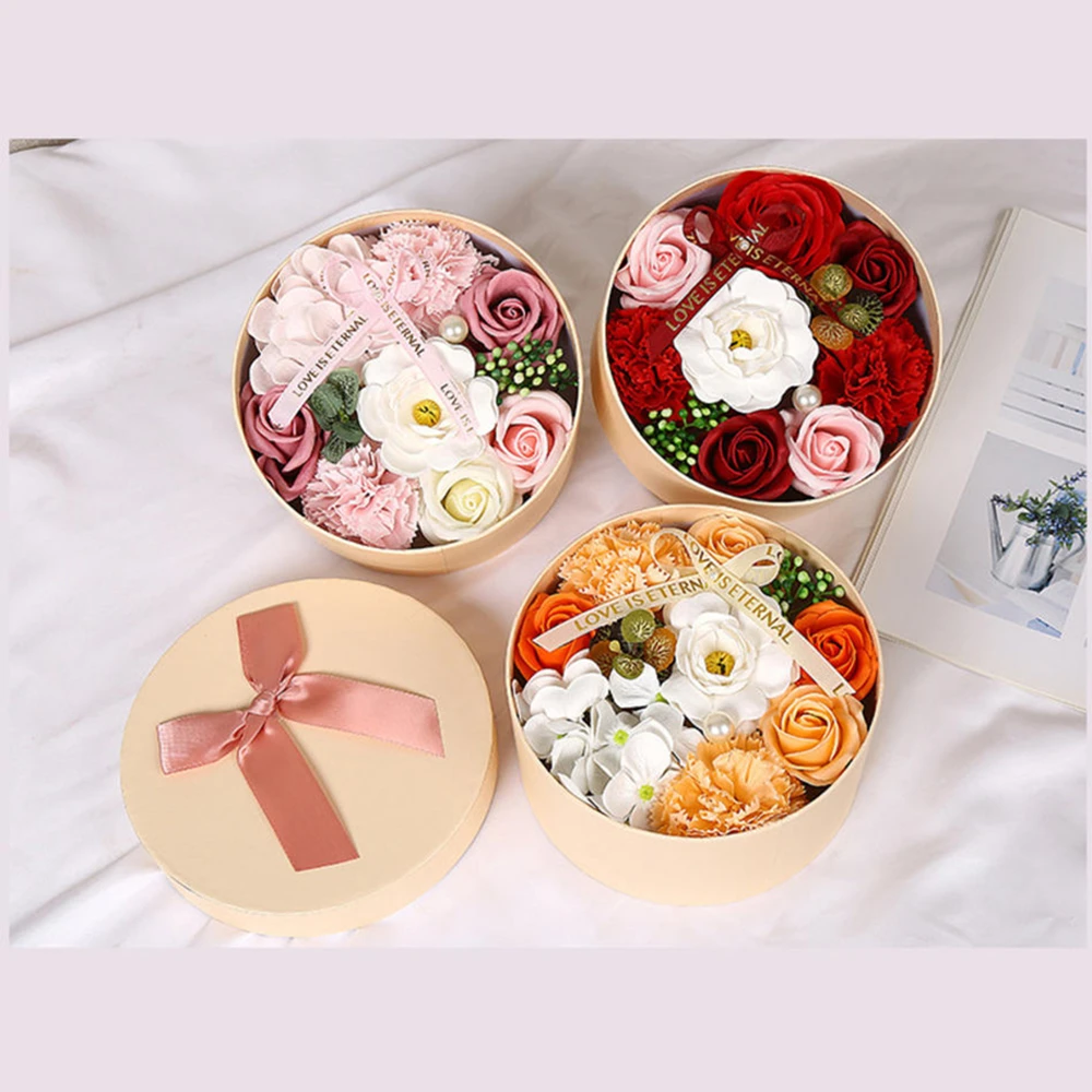 Creative Simulation Peony Soap Flower with Round Gift Box Scent Rose Flower Shape Soap Xmas Birthday Valentine Wedding Gifts
Creative Simulation Peony Soap Flower with Round Gift Box Scent Rose Flower Shape Soap Xmas Birthday Valentine Wedding Gifts