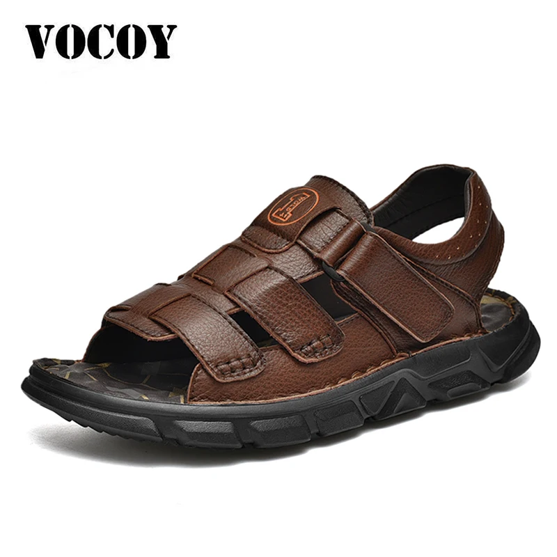Genuine Leather Shoes Men Casual High Quality Classic Men Sandals Summer Outdoor Walking Men Sneakers Breathable Men Sandals
Genuine Leather Shoes Men Casual High Quality Classic Men Sandals Summer Outdoor Walking Men Sneakers Breathable Men Sandals