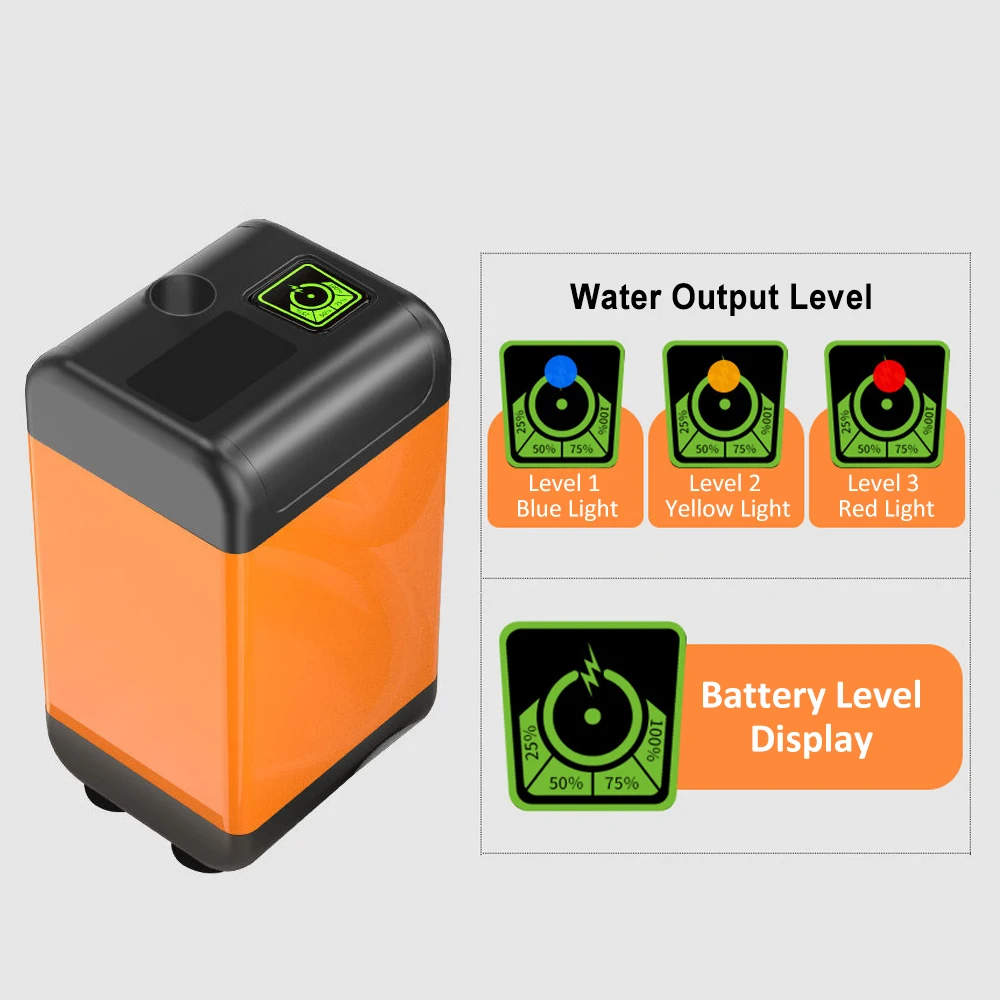 Outdoor Camping Shower Pump with Intelligent Digital Display Electric Portable Camping Shower Water Flowers Pet Bathing Tools 14 Outdoor Camping Shower Pump with Intelligent Digital Display Electric Portable Camping Shower Water Flowers Pet Bathing Tools 8