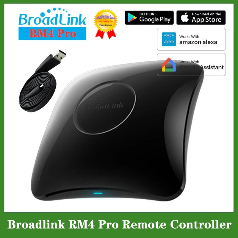 Broadlink RM4 Pro Universele Intelligente Afstandsbediening Smart Home Wifi +IR+ Rf Schakelaar Works met Alexa
Broadlink RM4 Pro Universele Intelligente Afstandsbediening Smart Home Wifi +IR+ Rf Schakelaar Works met Alexa